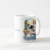 Siamese Cat & Tea Time Mug Koffiemok (Voorkant rechts)