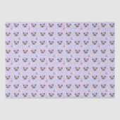 Siamese Cat Tissue Paper in Purple Tissuepapier (Voorkant)