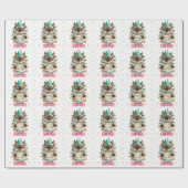 Siamese cat wrapping paper cadeaupapier (Vlak)