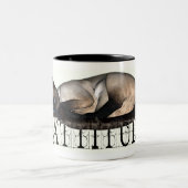 Siamese Cattitude Tweekleurige Koffiemok (Center)