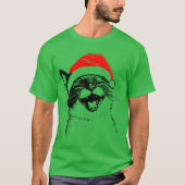 Siamese Christmas Cat T-shirt (Voorkant)