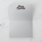 Siamese Christmas Cookie Card Kaart (Binnen)