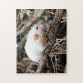 Siamese Dumbo Pet Rat in de bossen Legpuzzel (Verticaal)
