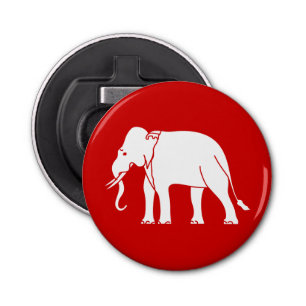 Siamese Elephant Button Flesopener