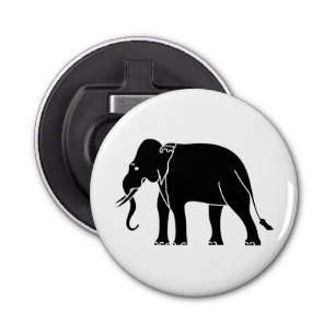 Siamese Elephant Button Flesopener