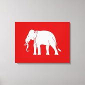 Siamese Elephant Canvas Afdruk (Voorkant)