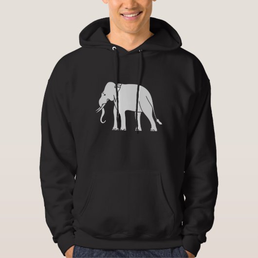 Siamese Elephant Hoodie (Voorkant)