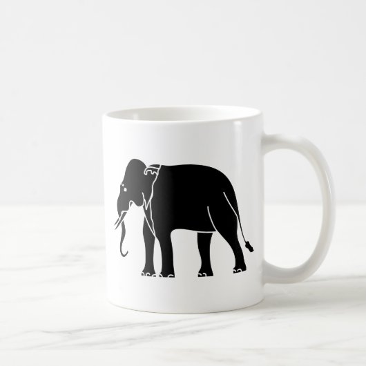 Siamese Elephant Koffiemok (Rechts)