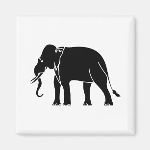 Siamese Elephant Magneet