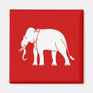 Siamese Elephant Magneet