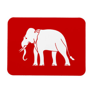 Siamese Elephant Magneet