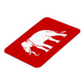 Siamese Elephant Magneet (Linkerzijde)