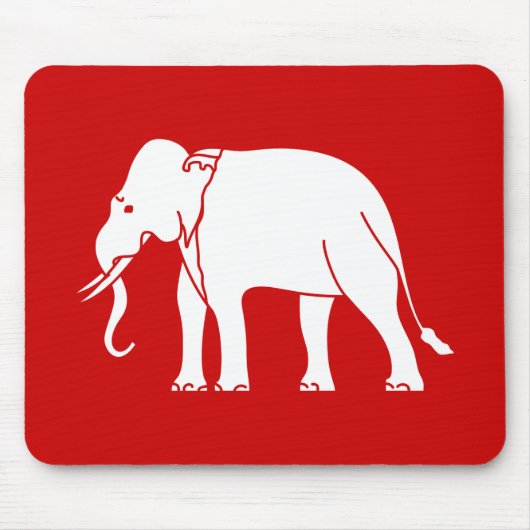 Siamese Elephant Muismat (Voorkant)