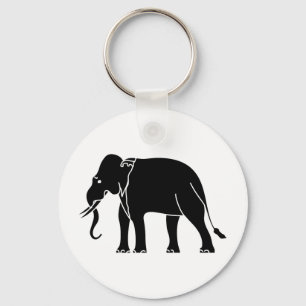 Siamese Elephant Sleutelhanger