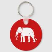 Siamese Elephant Sleutelhanger (Voorkant)