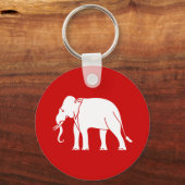 Siamese Elephant Sleutelhanger (Voorkant)