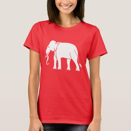 Siamese Elephant T-shirt (Voorkant)