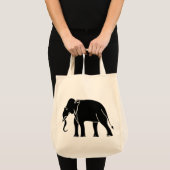 Siamese Elephant Tote Bag (Voorkant (product))