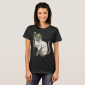 Siamese Fisher Gevist staaf Gevist T-shirt (Voorkant volledig)