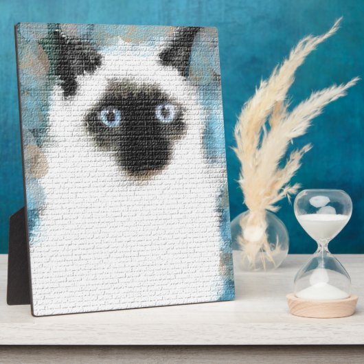 Siamese Fotoplaat (Zijkant)