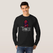 Siamese gevechtsvis betta vis aquarium t-shirt (Voorkant volledig)