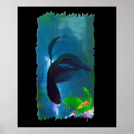 Siamese gevechtsvis poster (Voorkant)