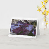 Siamese het Vechten Vissen Kaart (Gele Bloem)