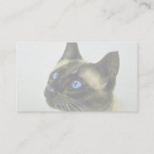 Siamese (hoofdstudie) visitekaartje (Achterkant)