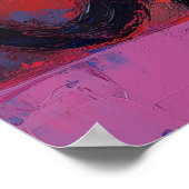 Siamese in Colorstorm - Expressieve Impressionisti Poster (Hoek)