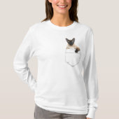 Siamese in uw zakje t-shirt (Voorkant)