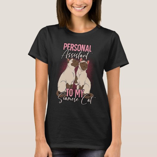 Siamese kat 11 t-shirt (Voorkant)