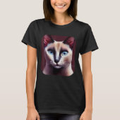 Siamese kat 2 t-shirt (Voorkant)