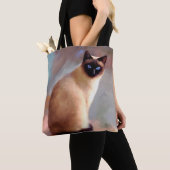 Siamese Kat 613 Tote Bag (Dichtbij)
