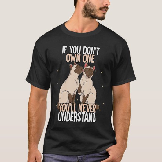 Siamese Kat 9 T-shirt (Voorkant)