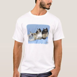 Siamese kat 9W055D-074 T-shirt