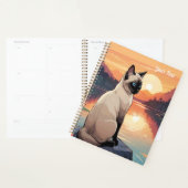 Siamese kat aan het meer planner (Display)