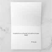 Siamese kat adoptie kaart (Binnen)