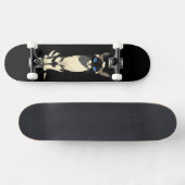 Siamese Kat Art Blauw-Eyed Kat Lover Persoonlijk Skateboard (Horizontaal)