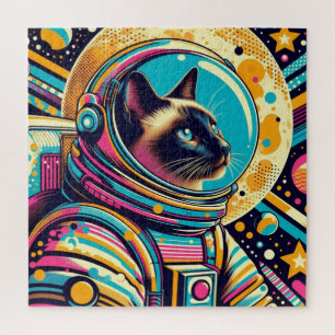 SIAMESE KAT-ASTRONAUT 7 LEGPUZZEL