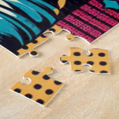 SIAMESE KAT-ASTRONAUT 8 LEGPUZZEL (Zijkant)