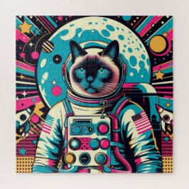 SIAMESE KAT-ASTRONAUT 8 LEGPUZZEL