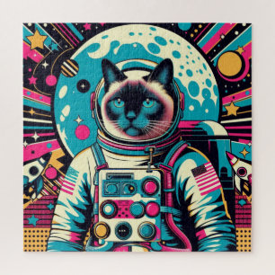 SIAMESE KAT-ASTRONAUT 8 LEGPUZZEL