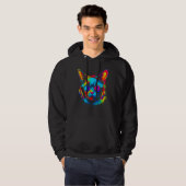Siamese Kat DJ Festival Hoodie (Voorkant volledig)