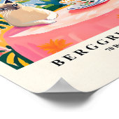 Siamese Kat Drink Koffie, Grappige Keuken Decor, Poster (Hoek)