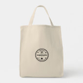 Siamese kat - Elegant. Trouw. Luid. Tote Bag (Achterkant)