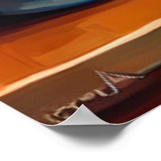 Siamese kat en boeketten in vazen waterverf poster (Hoek)