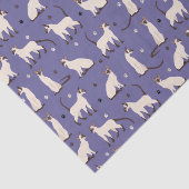 Siamese kat- en pols-Paars weefselpapier Tissuepapier (Detail)