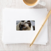 Siamese Kat Etiket (Insitu)