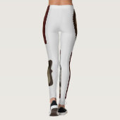 Siamese kat familie leuke leggings voor vrouwen (Achterkant)