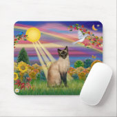 Siamese kat - Herfstzon Muismat (Met muis)